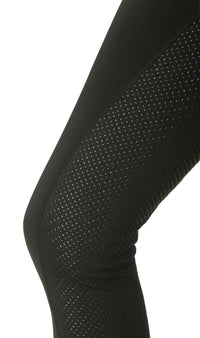 Black Winter Horse Riding Tights