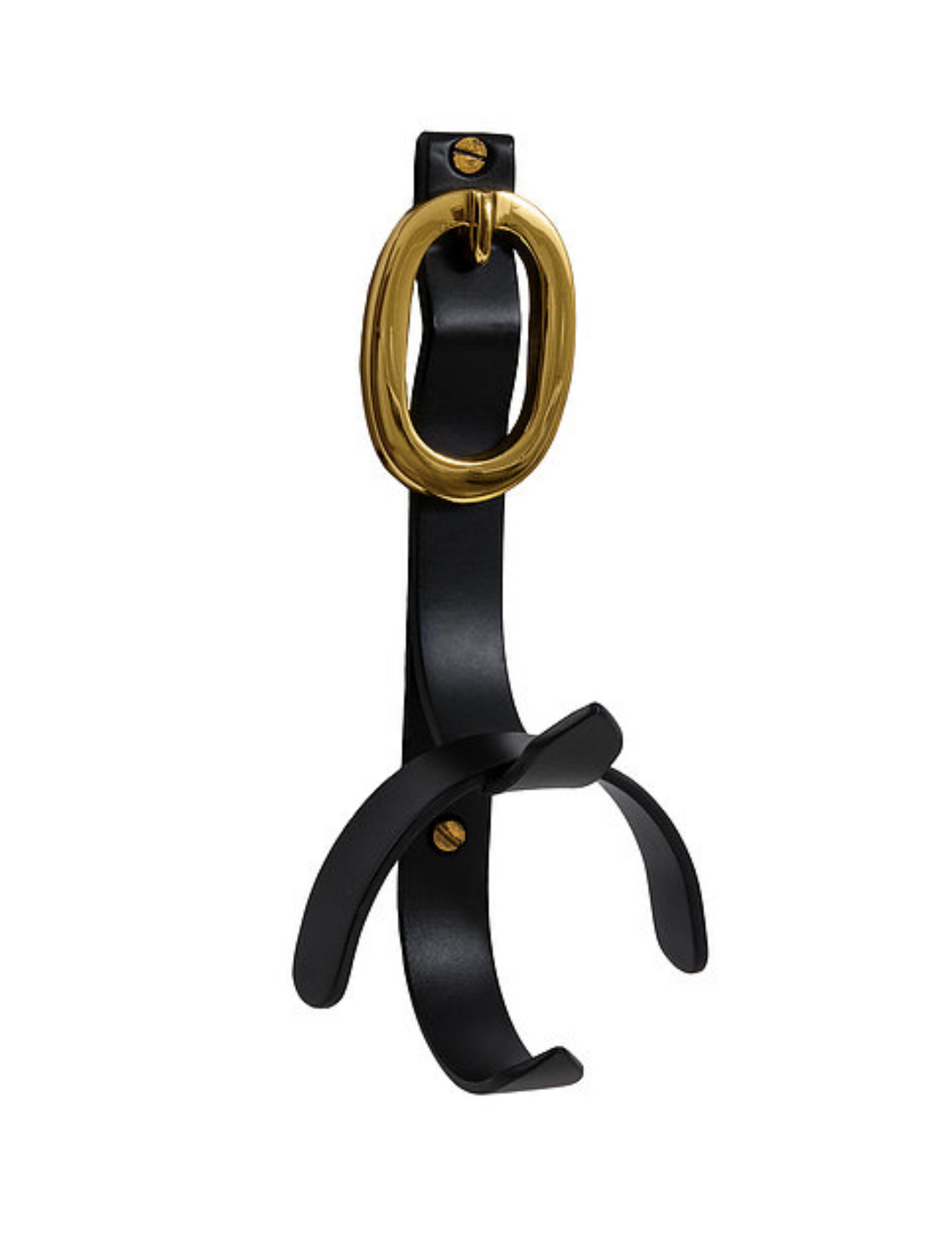 Black & Brass Bridle Hook