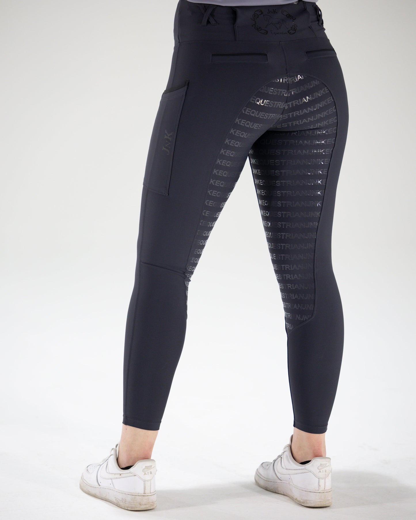 Ultimate Grey Horse Riding Tights