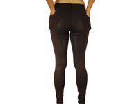 Horse Riding Tights In Java Brown, Available Sizes 6-28