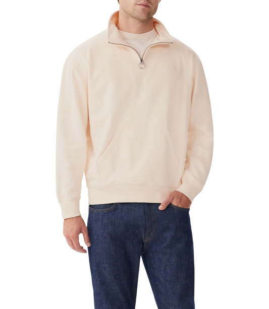 RM Williams Mount Loopback Quarter Zip Jumper