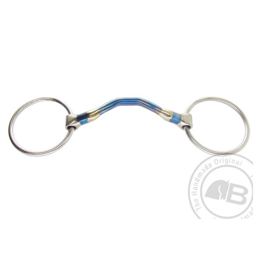 Bombers Bits: Happy Tongue Loose Ring - The Ideal Selection for Equine Bitting