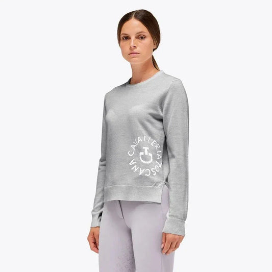 Cavalleria Toscana Merino Blend Crew Neck Sweater