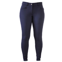 Navy CoolMax Breeches showing front view