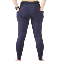 Women's Navy CoolMax Breeches without Silicone