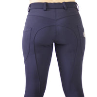 Women's Navy CoolMax Breeches without Silicone