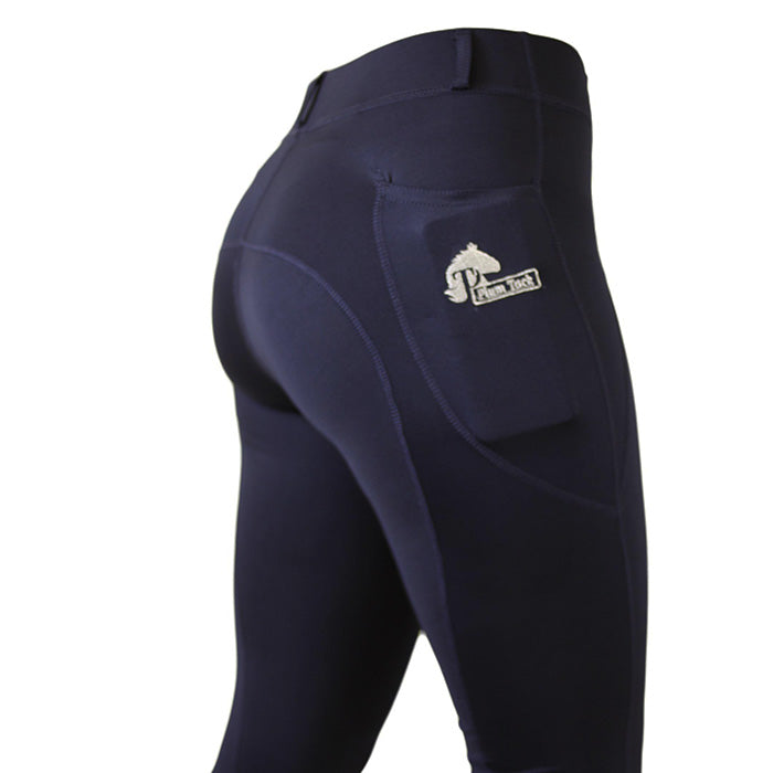 Horse Riding Tights In Navy, Available In Sizes 6 To 28