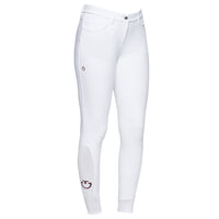 Women's Horse Riding Breeches - White by Cavalleria Toscana