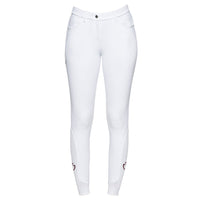 Women's Horse Riding Breeches - White by Cavalleria Toscana