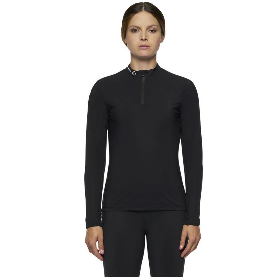 Polo Top: Cavalleria Toscana Tech Knit Training