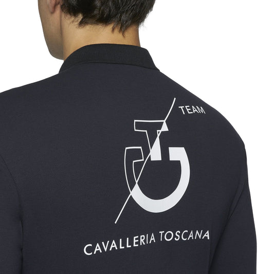 Cavalleria Toscana Men's CT Team Training Polo Top