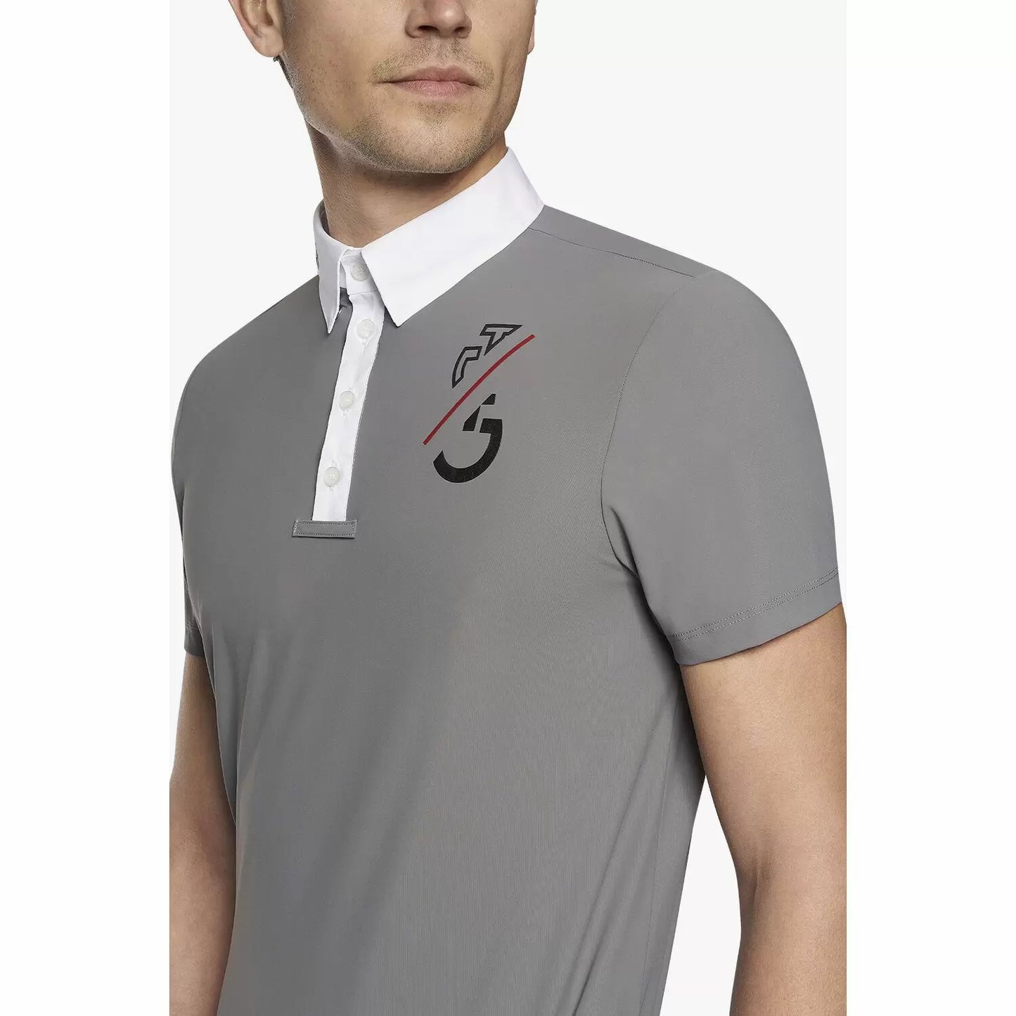 Cavalleria Toscana Men's CT Team Comp Polo S/S