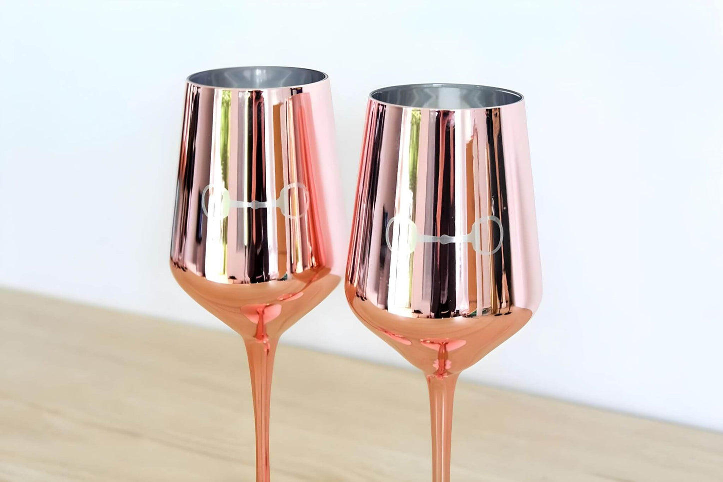 Pink Wine Glass