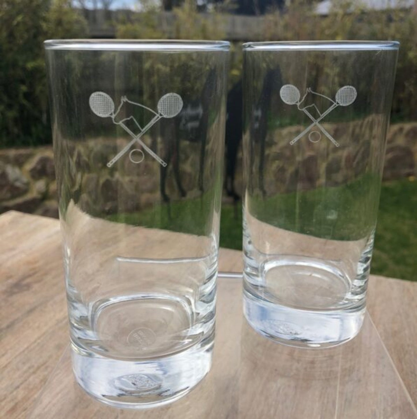 Polo Cross Hi Ball Glasses