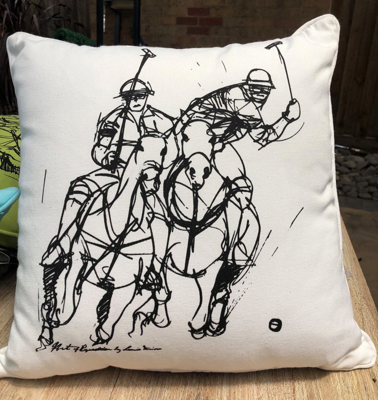 Polo Design Cushion