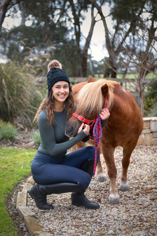 QJ Wearable Riding Beanies