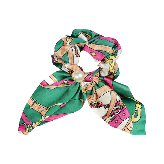 Equestrian Scrunchie | Green