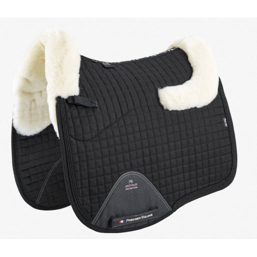 Premier Equine Close Contact Merino Wool European Dressage Saddle Pad