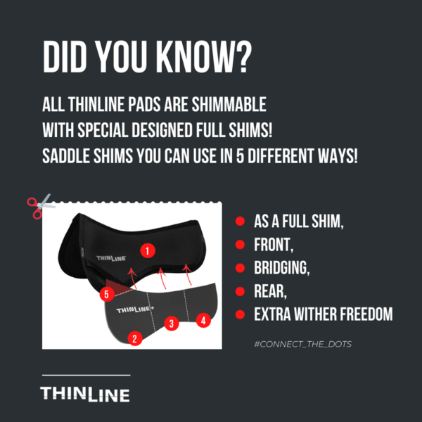 ThinLine Trim To Fit Shims - English Pads