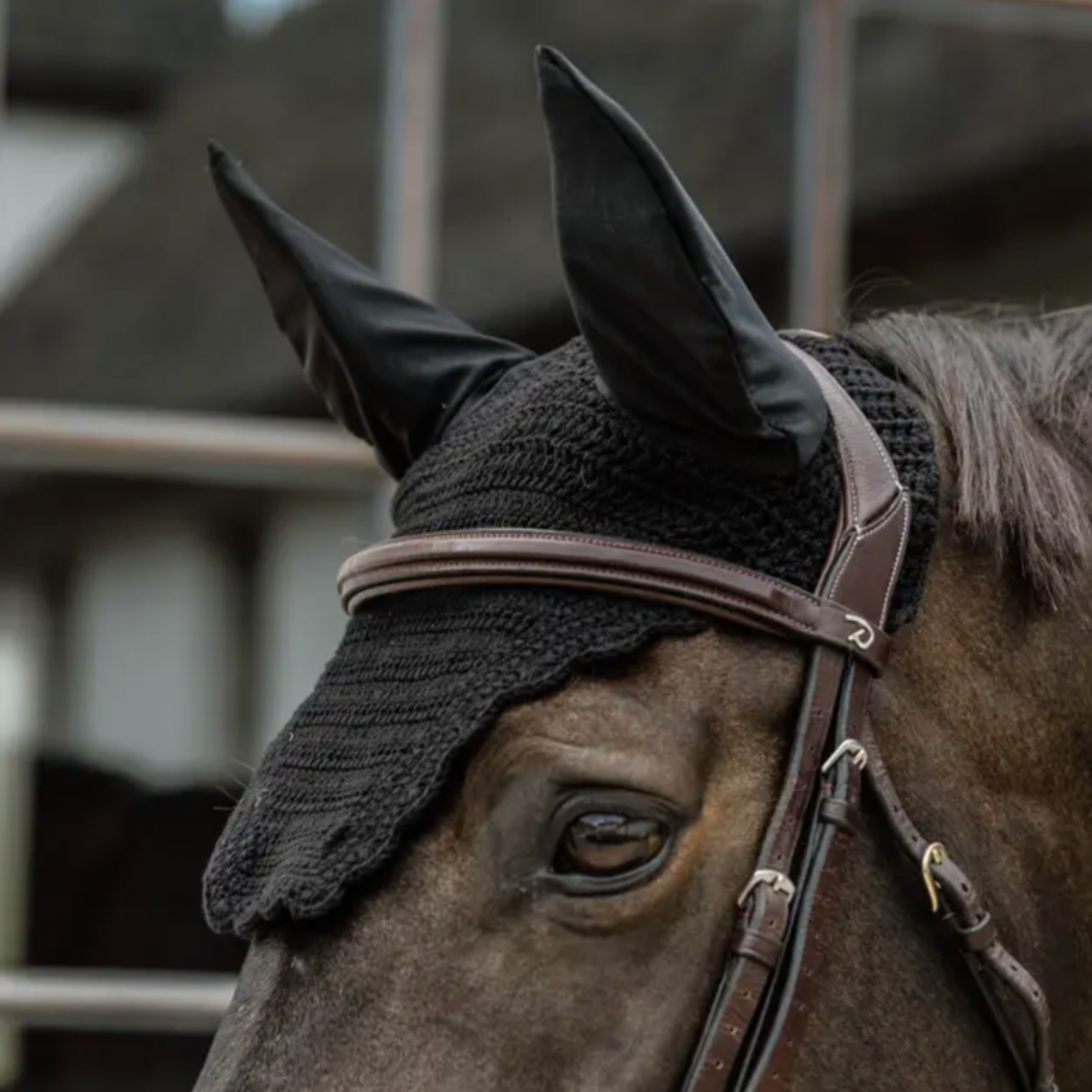 Kentucky Horsewear Ear Bonnet Wellington Wave