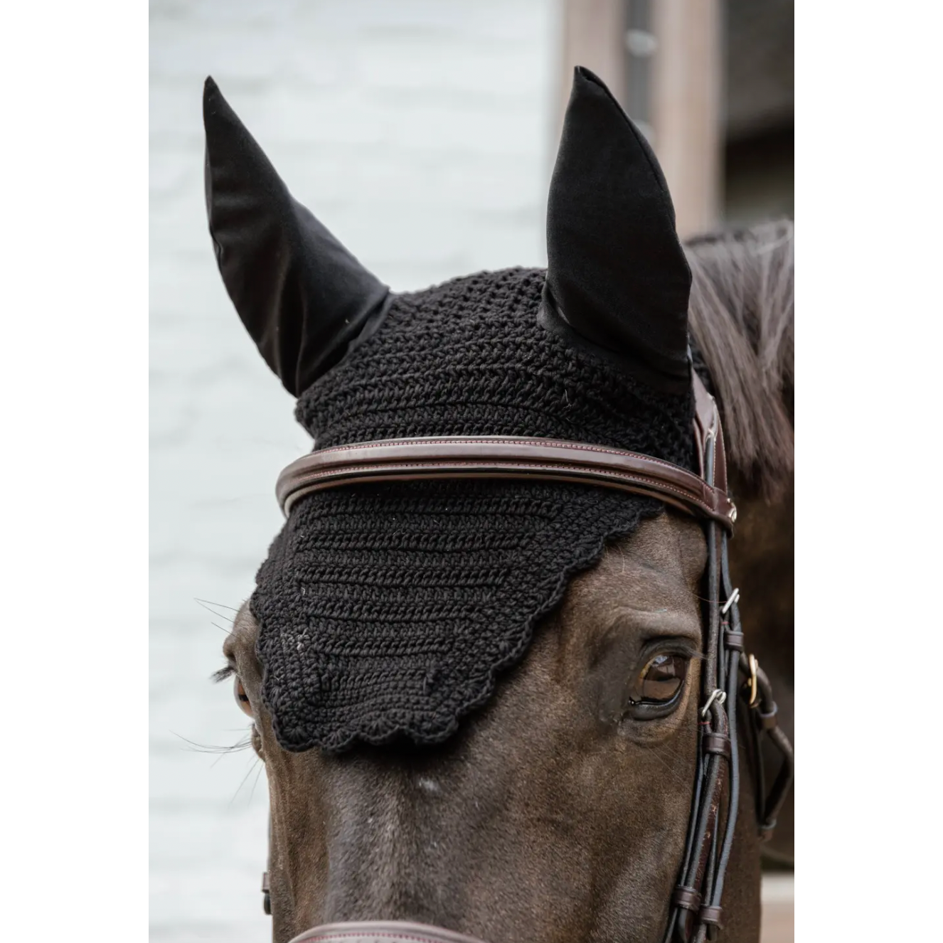 Kentucky Horsewear Ear Bonnet Wellington Wave