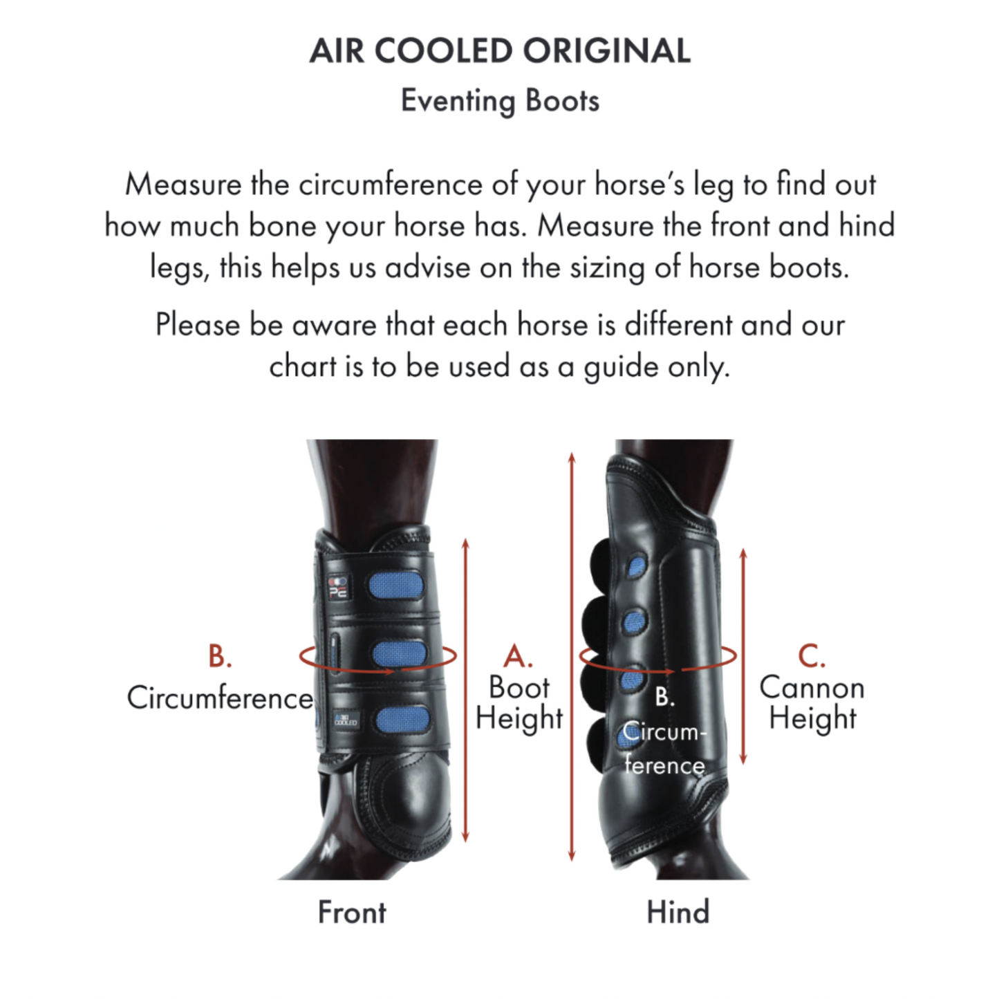 Premier Equine Air Cooled Original Eventing Boots