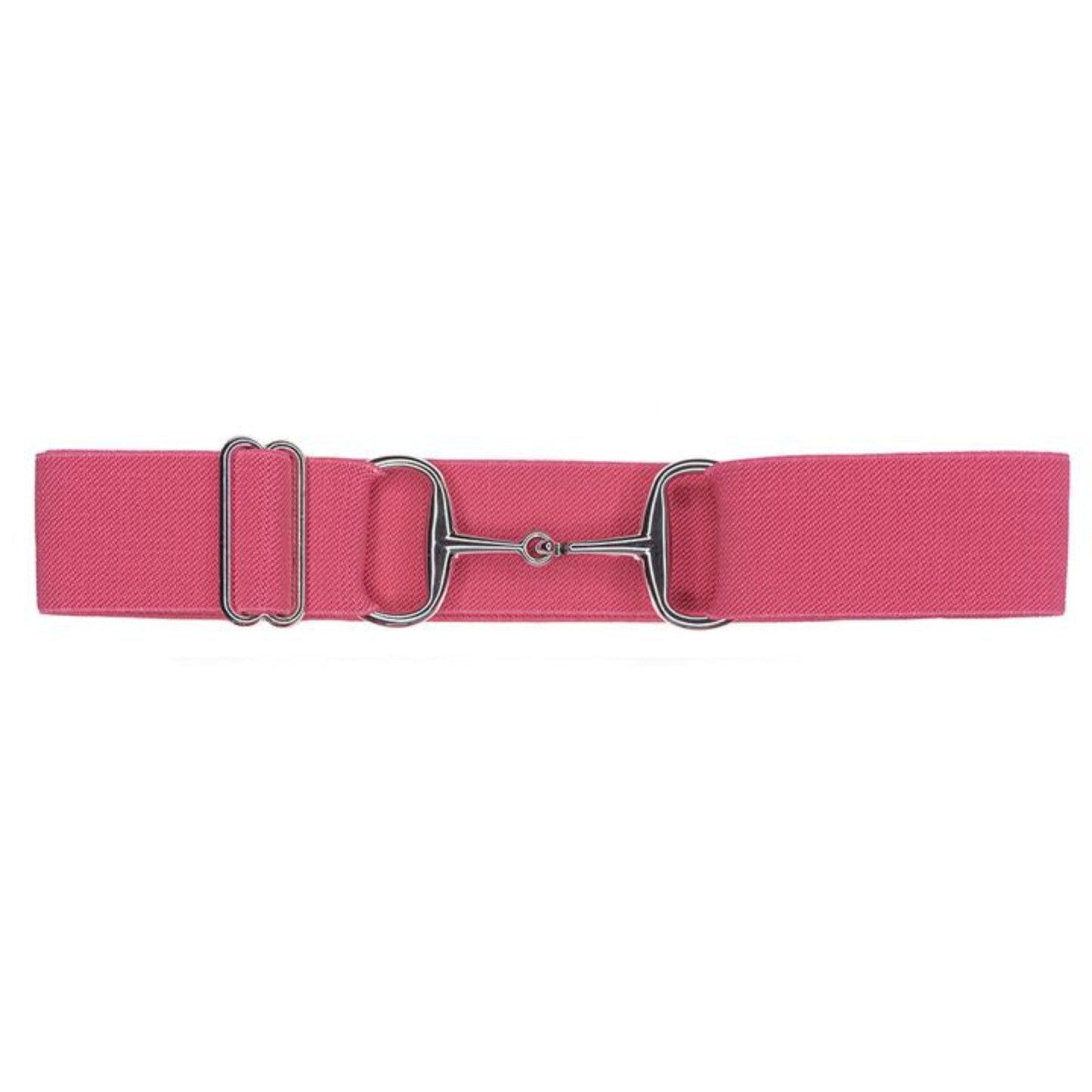 Snaffle Bit Elastic Belt 1.5 Gold Snaffle