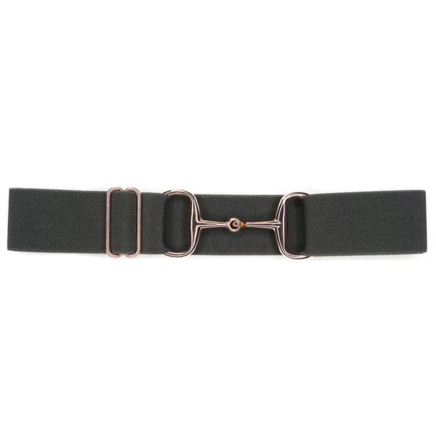 Snaffle Bit Elastic Belt Rose Gold