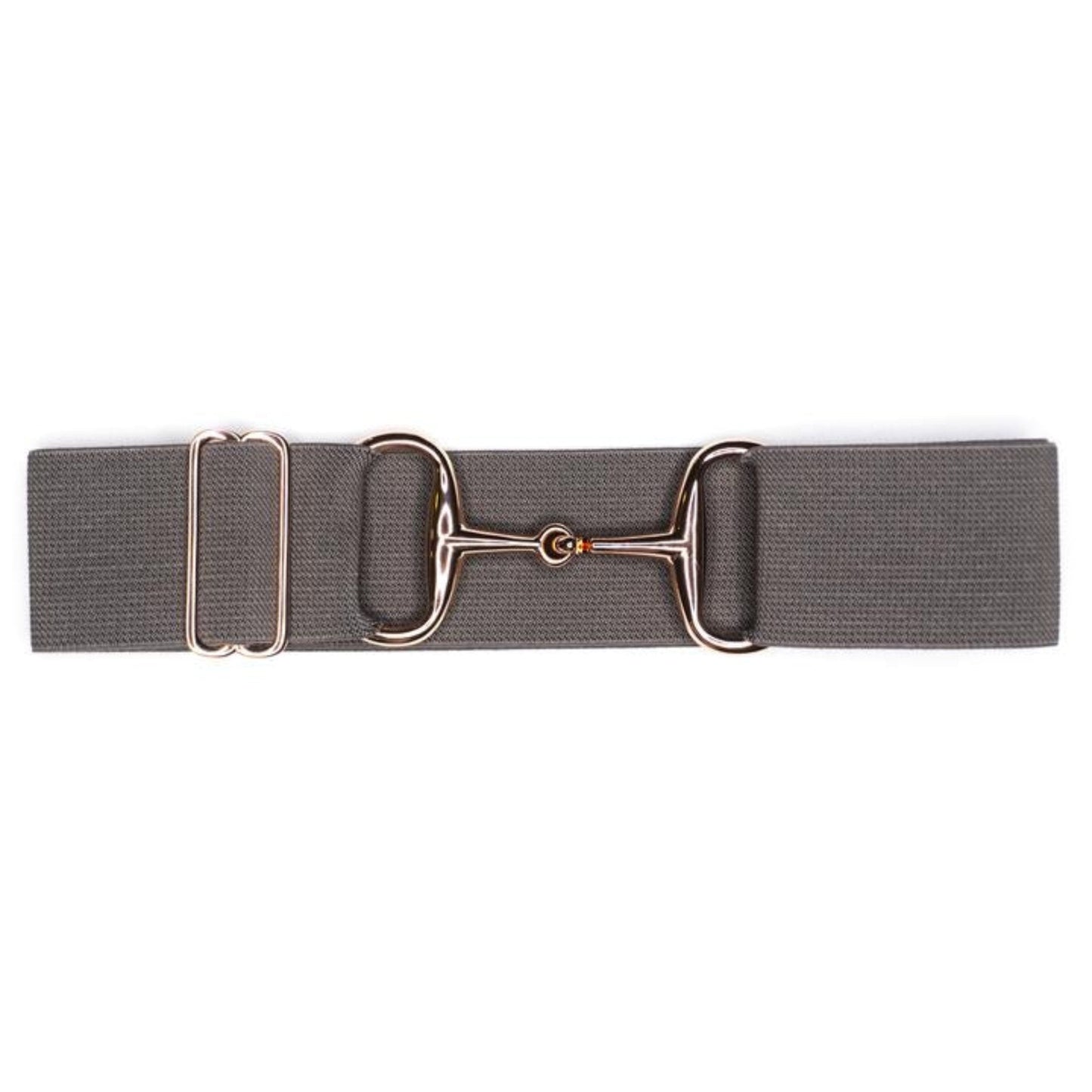 Snaffle Bit Elastic Belt Rose Gold