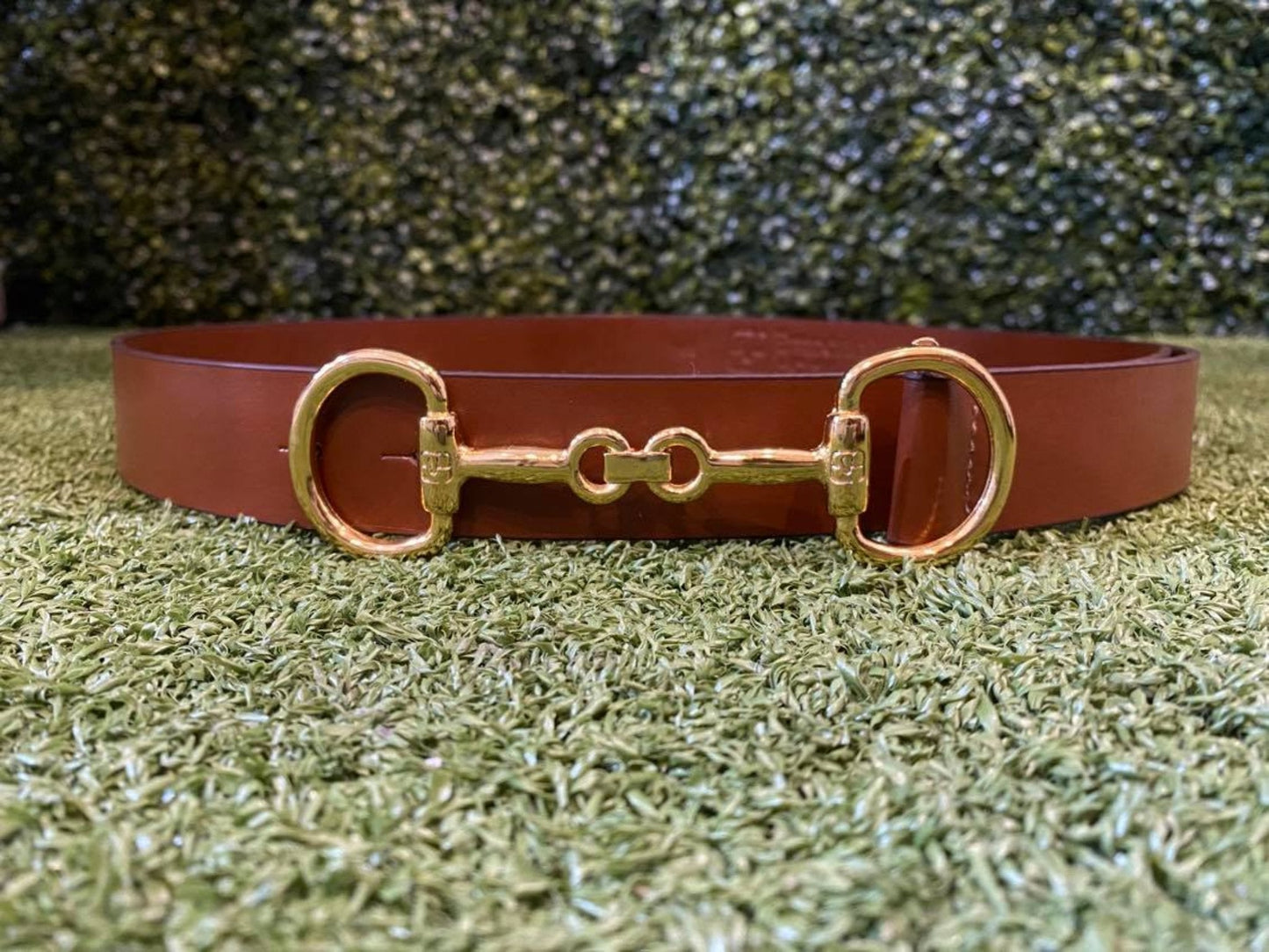 Snaffle Bit Leather Belts