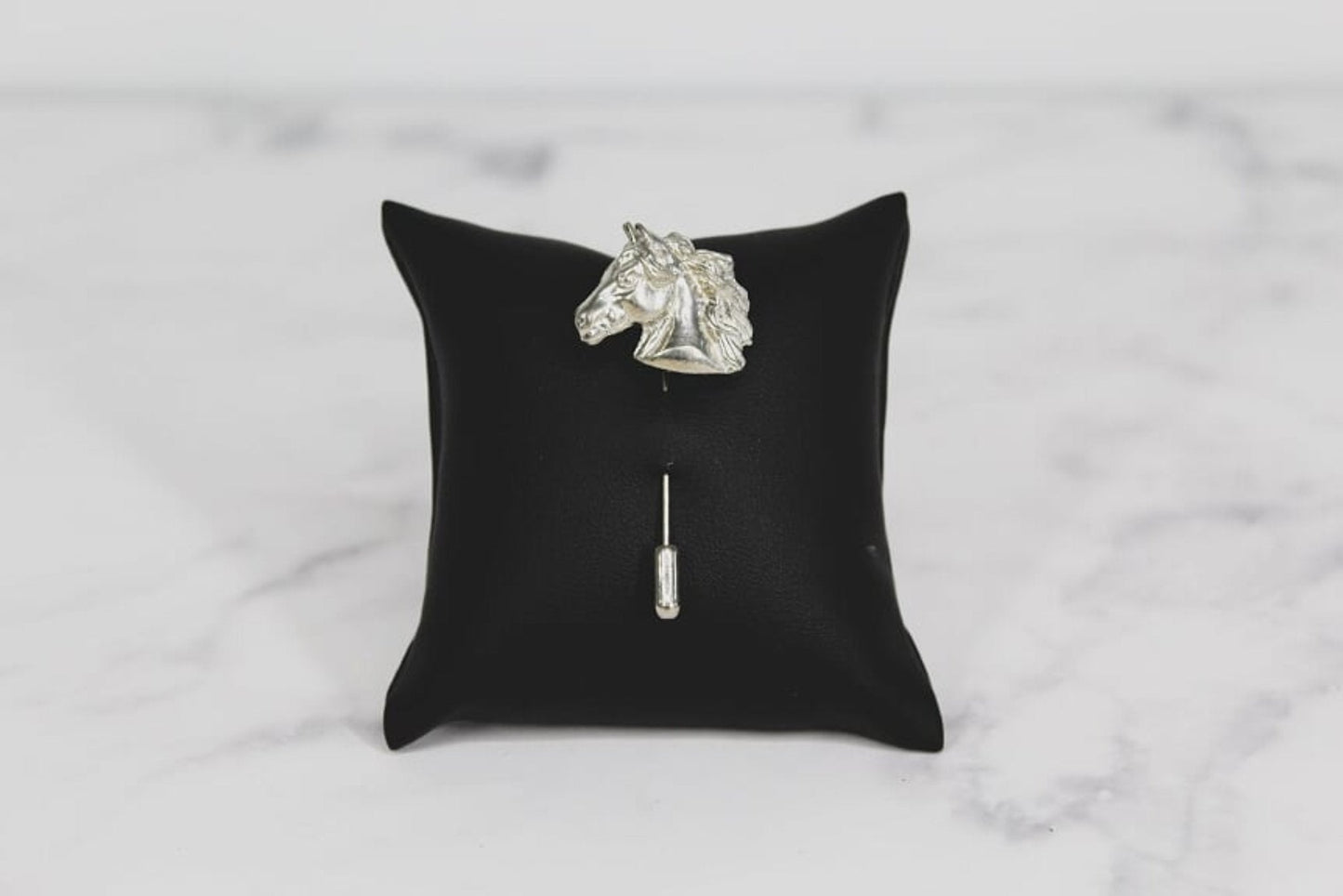 Stallion Head Lapel Pin