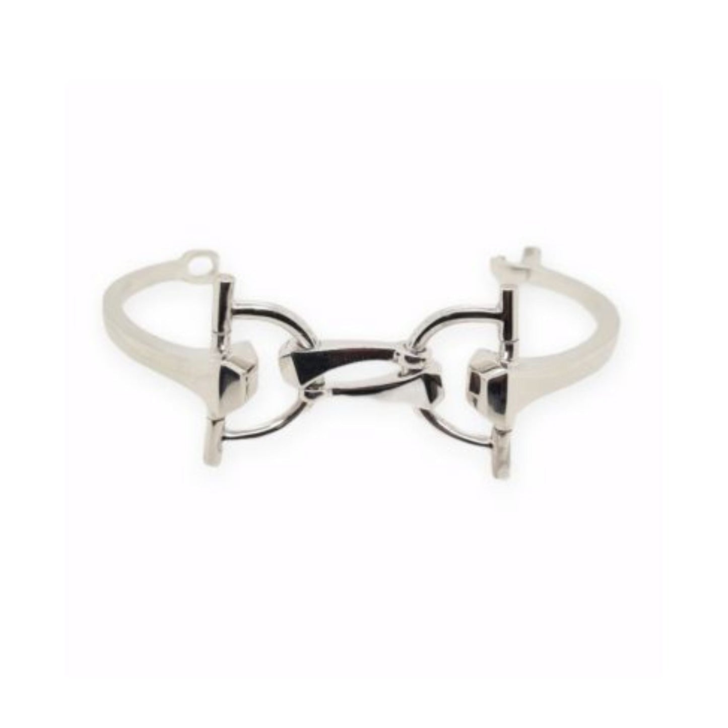 Sterling Silver Horse Shoe Nail Bangle