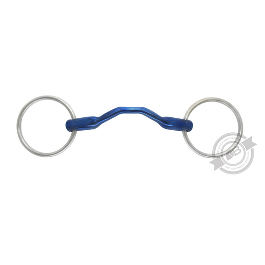 Bombers Bits - Titanium Happy Tongue Loose Ring - The Optimal Horse Bit