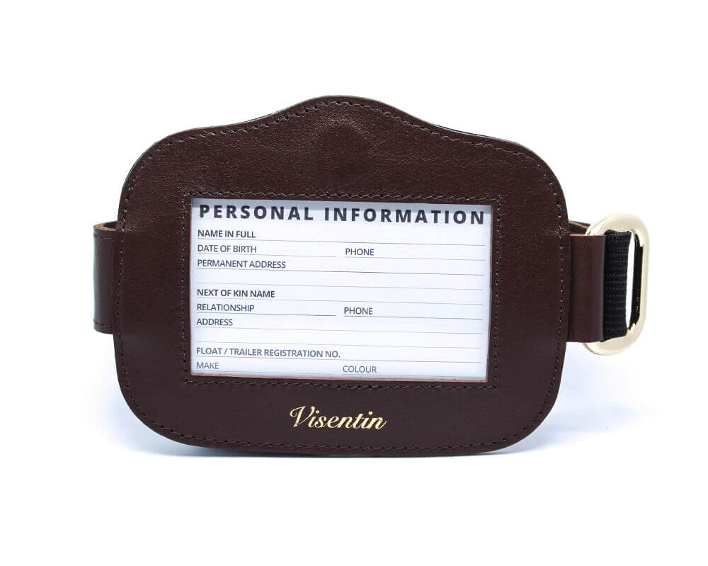 Magnetic Leather Medical Armband