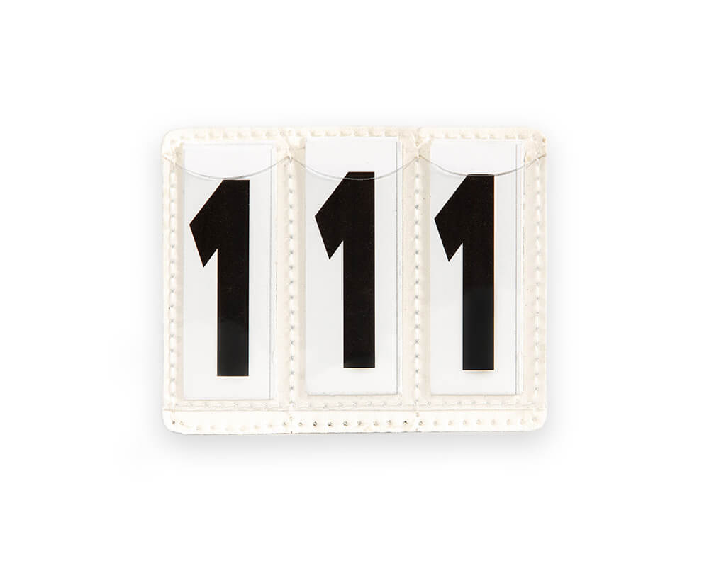 Number Insert for Number Holders