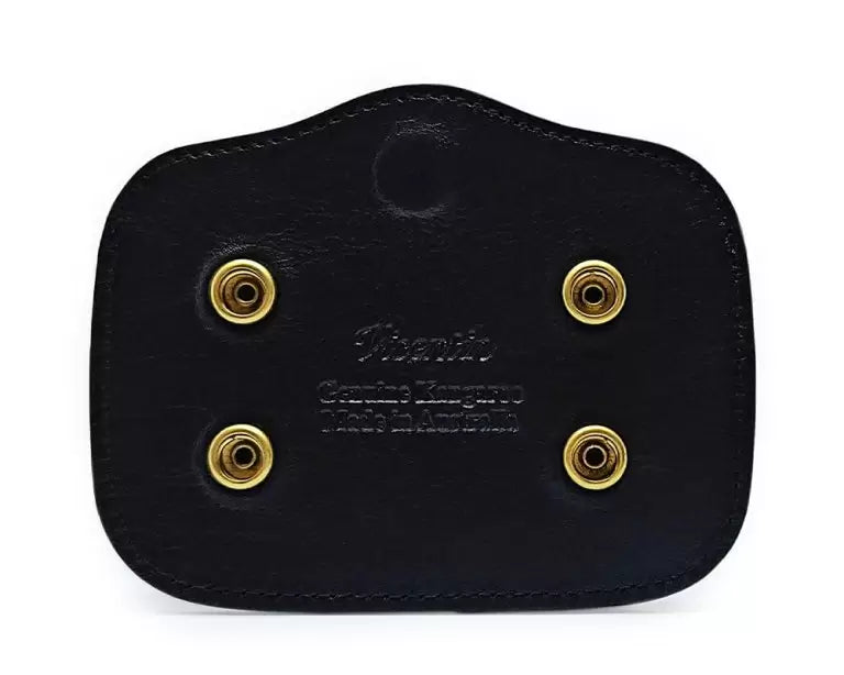 Magnetic Leather Saddle Pad Number Holder with Swarovski Crystals