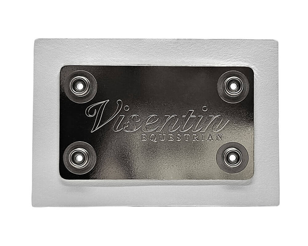 Attachment Plate for Saddle Pad Number Holders