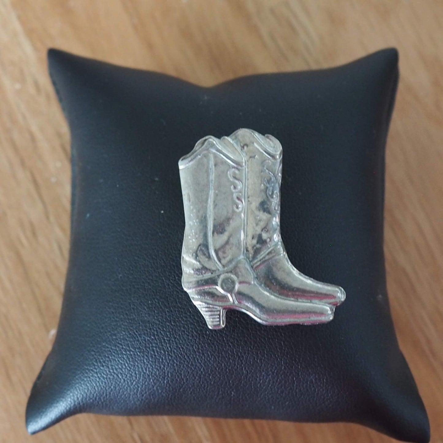 Western Boot Brooch