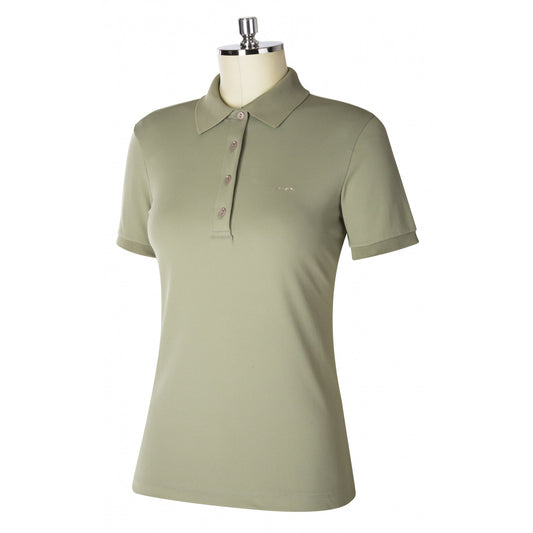 Animo BIARRITZ Ladies Polo Shirt-Dapple EQ-The Equestrian