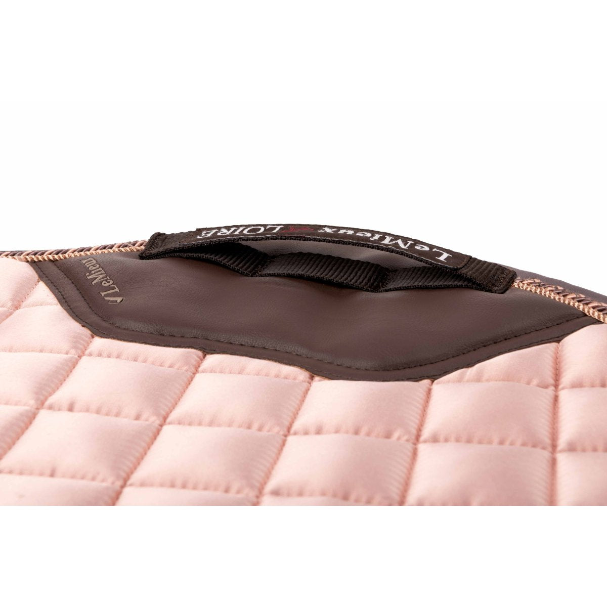 LeMieux Loire Classic Close Contact Square Pad in RosÃ© & Truffle Collection