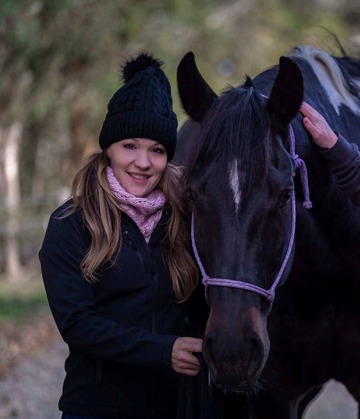 QJ Wearable Riding Beanies