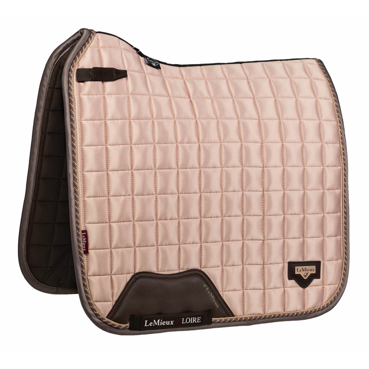 LeMieux Loire Rosé & Truffle Collection Classic Square Dressage Pad