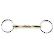 Premier Equine Brass Alloy Training Bit with Lozenge