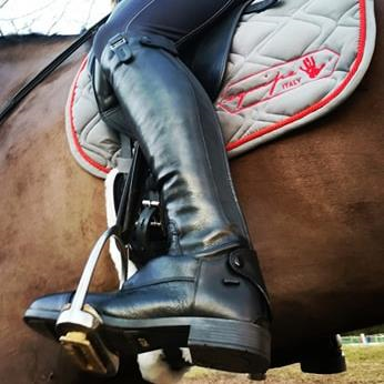 Ariat Ascent tall boots, Womens Black, 9.5B, Medium height, Regular calf