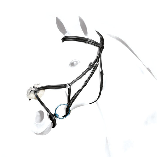 Equipe Raised Grackle Bridle -  Equipe