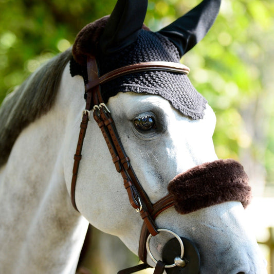 Kentucky Sheepskin Noseband cover