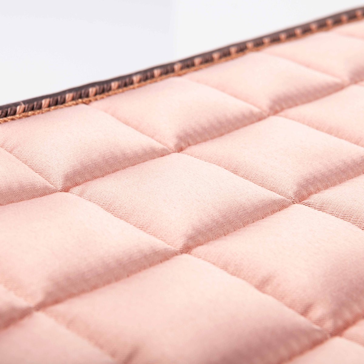 LeMieux Loire Classic Close Contact Square Pad in RosÃ© & Truffle Collection