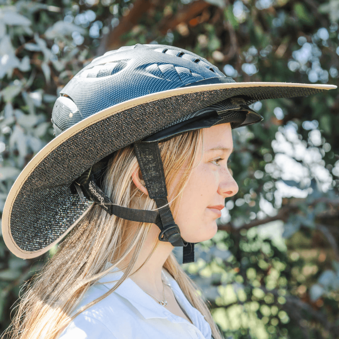 Horse Riding Sun Helmet Brim Shade Visor