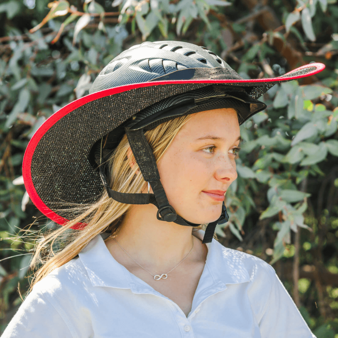 Horse Riding Sun Helmet Brim Shade Visor