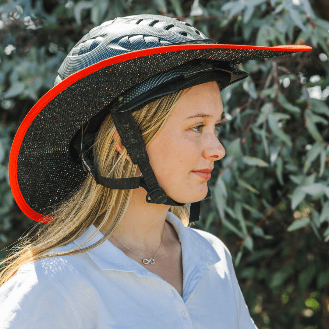 Horse Riding Sun Helmet Brim Shade Visor